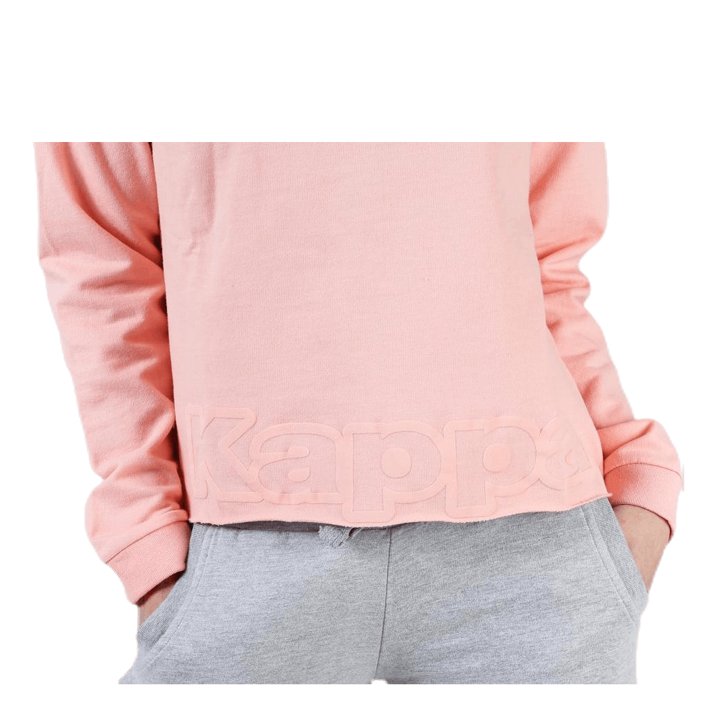 Kappa Sweat Hood, Logo Biba Pink 7 Kappa Sweat Hood, Logo Biba Pink - Image 5