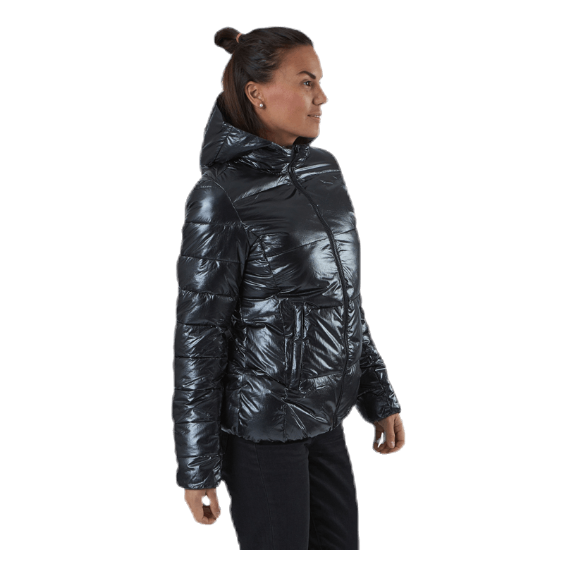 Champion Hooded Polyfilled Jacket Black 4 Champion Hooded Polyfilled Jacket Black - Image 2