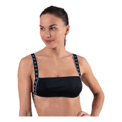 Calvin Klein Core Mono Tape Square Bandeau Black