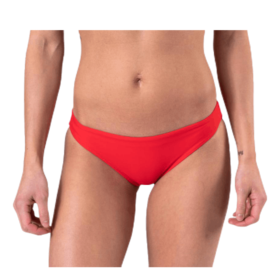 Calvin Klein Core Solid Classic Bikini Red 3 Calvin Klein Core Solid Classic Bikini Red