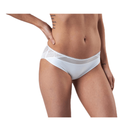 Calvin Klein Pique Lace Bikini Brief White