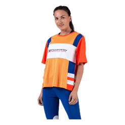 Tommy Hilfiger Sport Mesh Tee Logo Patterned