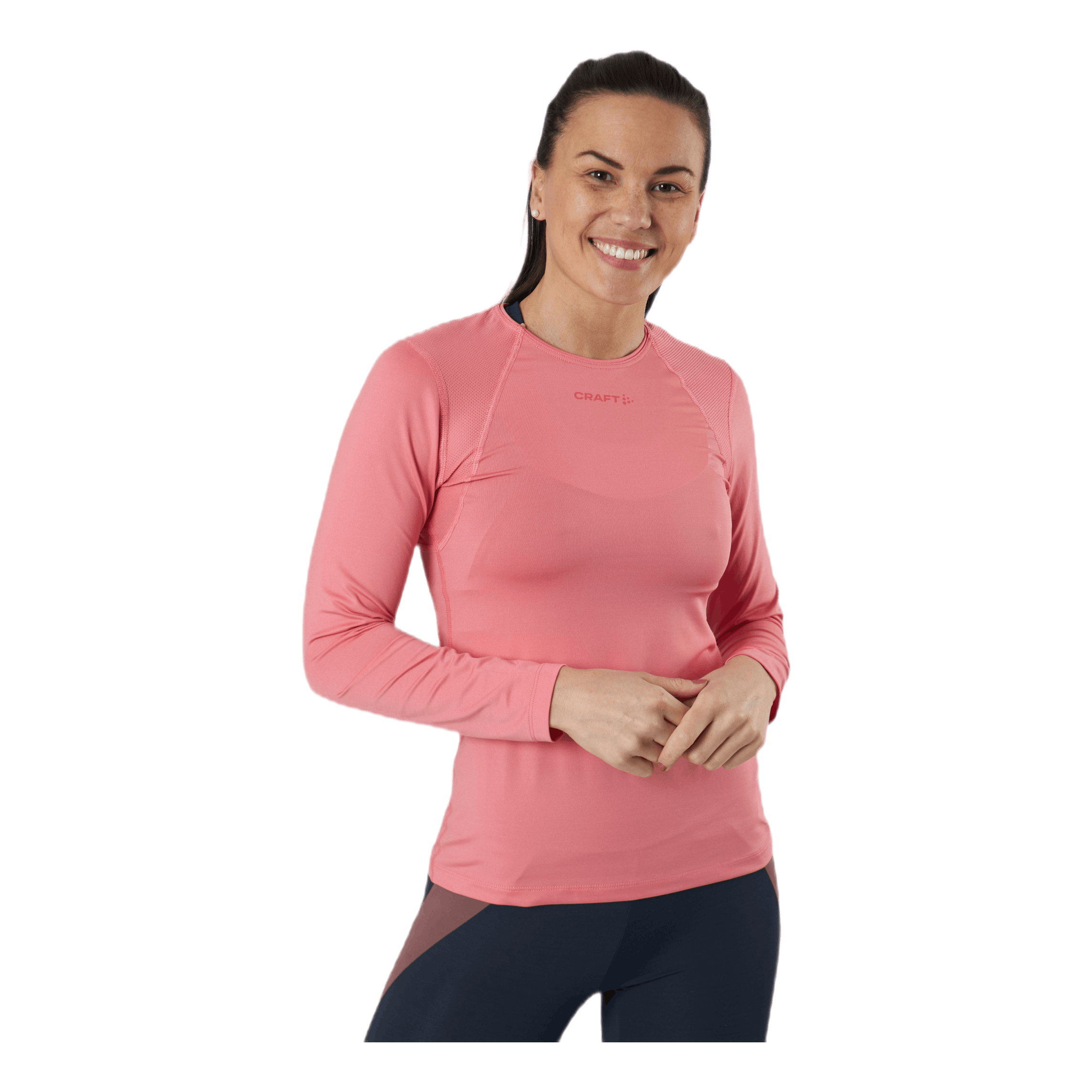 Craft ADV Essence LS Tee Pink 3 Craft ADV Essence LS Tee Pink