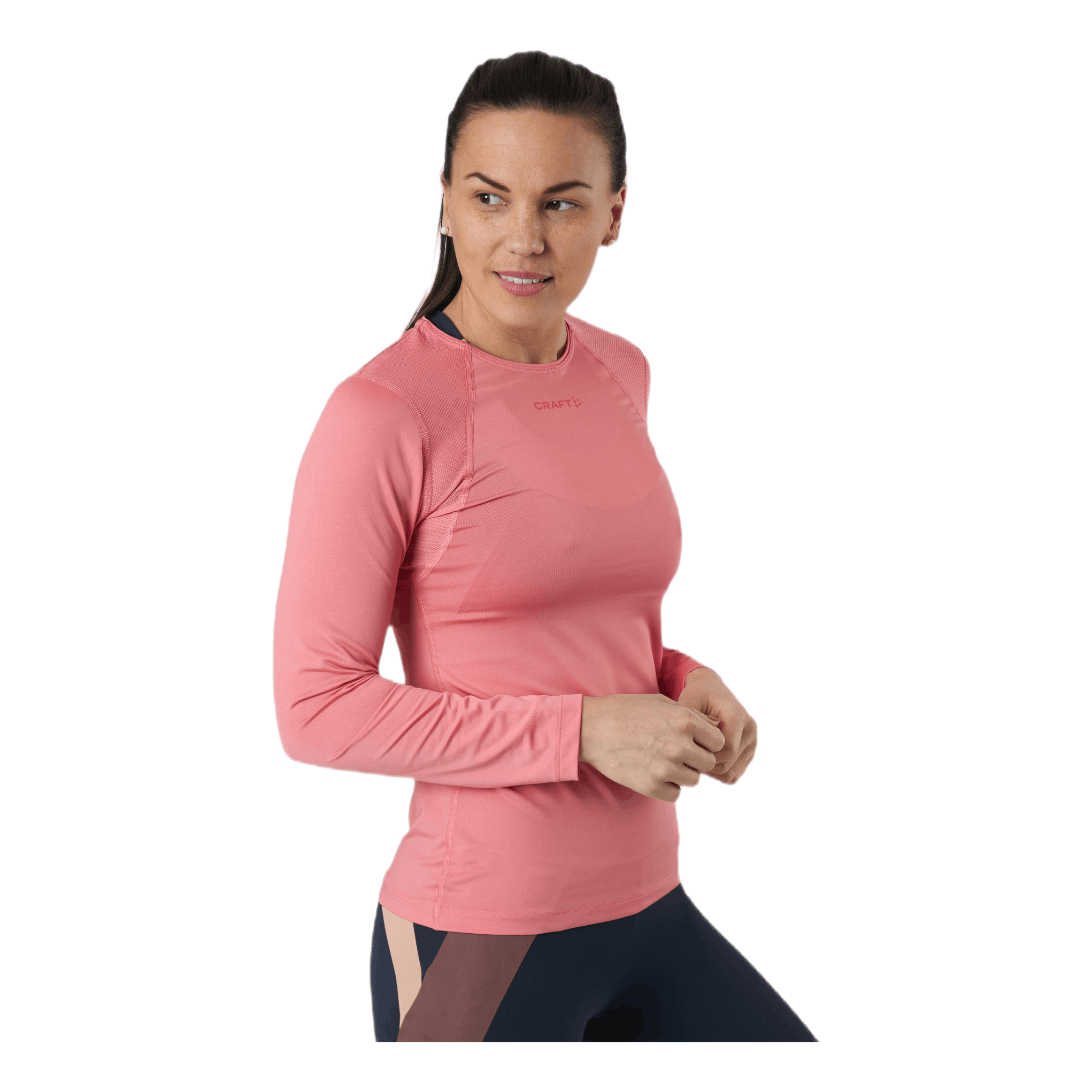 Craft ADV Essence LS Tee Pink 4 Craft ADV Essence LS Tee Pink - Image 2