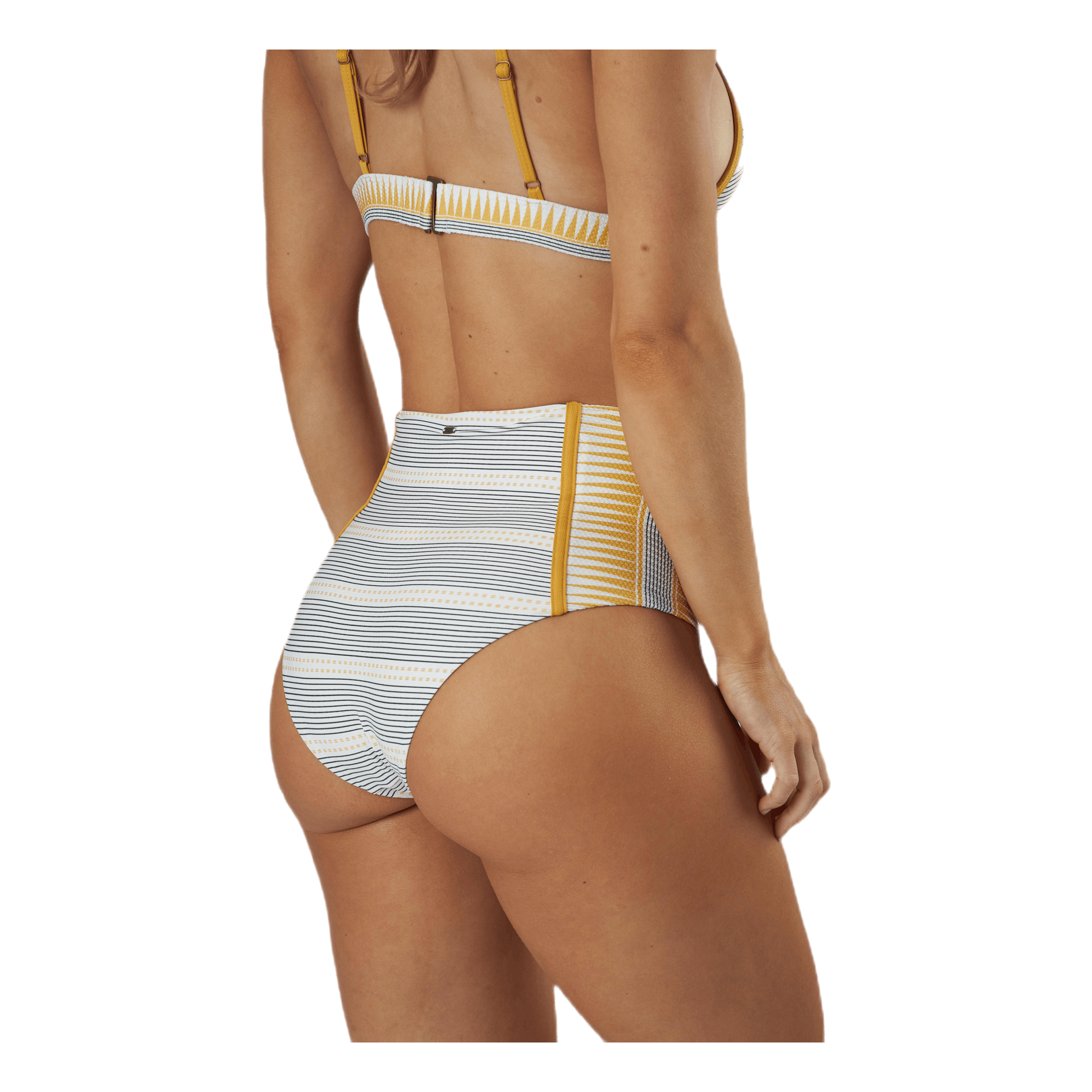 Rip Curl Salty Daze High Waisted Bottom Beige 4 Rip Curl Salty Daze High Waisted Bottom Beige - Image 2