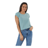 ONLY Vic S/S Solid Top Wvn Blue 2 ONLY Vic S/S Solid Top Wvn Blue -Takit Myyntikauppa 90086 27 001