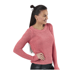 ONLY Geena Xo L/S Pullover Knt Pink -Takit Myyntikauppa 90093 20 002