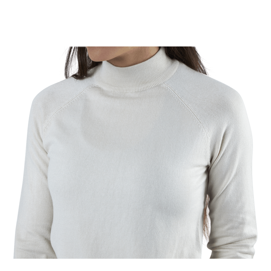 Pieces Esera Ls High Neck Knit White 5 Pieces Esera Ls High Neck Knit White - Image 3