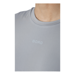BJØRN BORG Borg Regular Tee Grey -Takit Myyntikauppa 90105 16 005