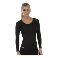 2XU W Compression Long Sleeve Top Black